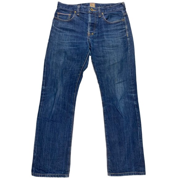 PRPS Demon Cut Japanese Selvedge Straight Leg Jeans mens size 31x28 - Picture 1 of 10